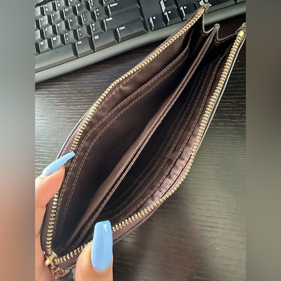 Leopard Print Coach Wristlet - Picture 5 of 7